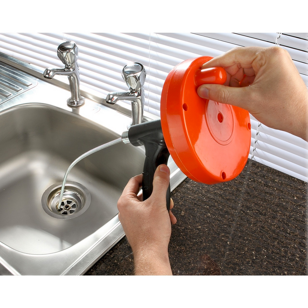 Drain & Pipe Cleaner with 4 m Flexible Cable