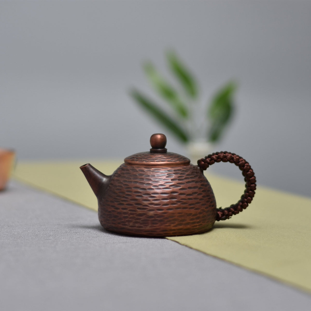 Small Hammered Copper Teapot, 150 ml