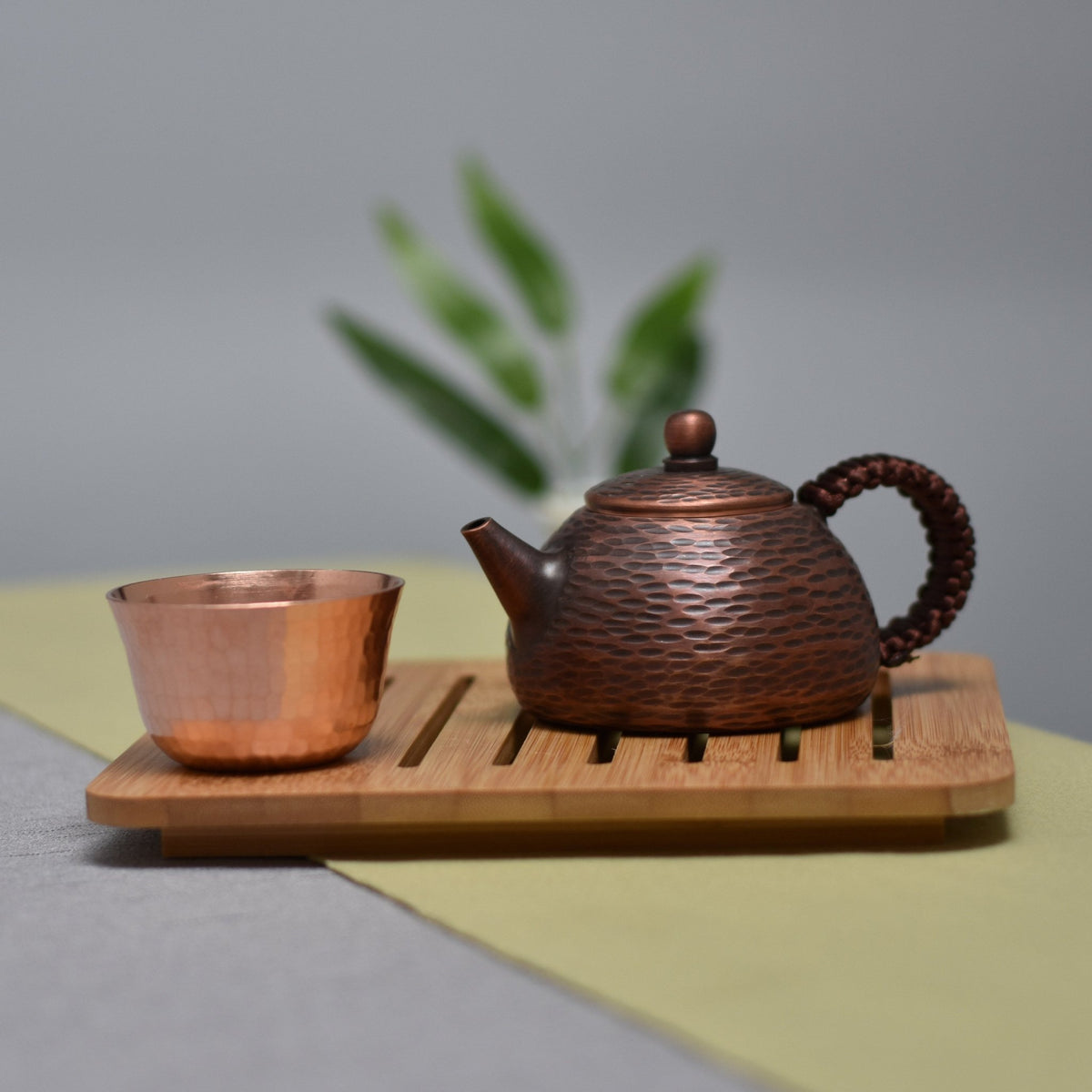 Small Hammered Copper Teapot, 150 ml