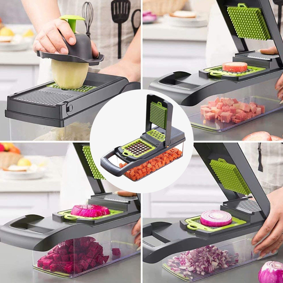 16-in-1 Vegetable Chopper with 1.5 L Container - photo 2