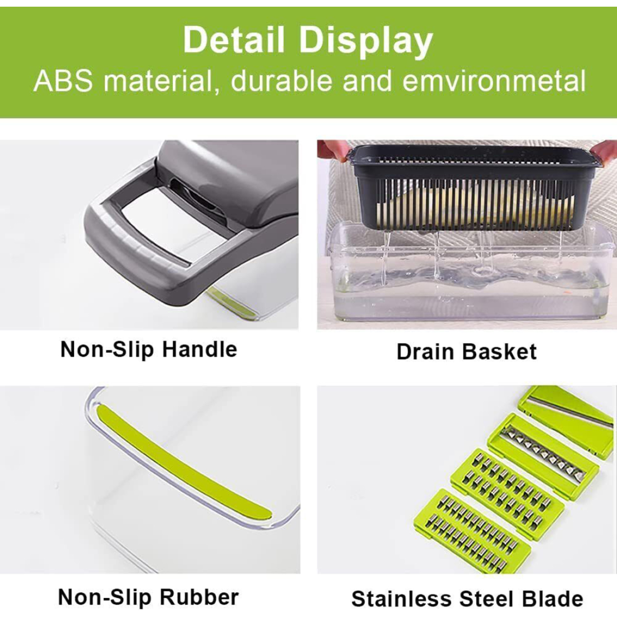 16-in-1 Vegetable Chopper with 1.5 L Container - photo 4