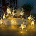 Reindeer LED Light Chain for Mantels, Windows and Trees - APA Pure Living