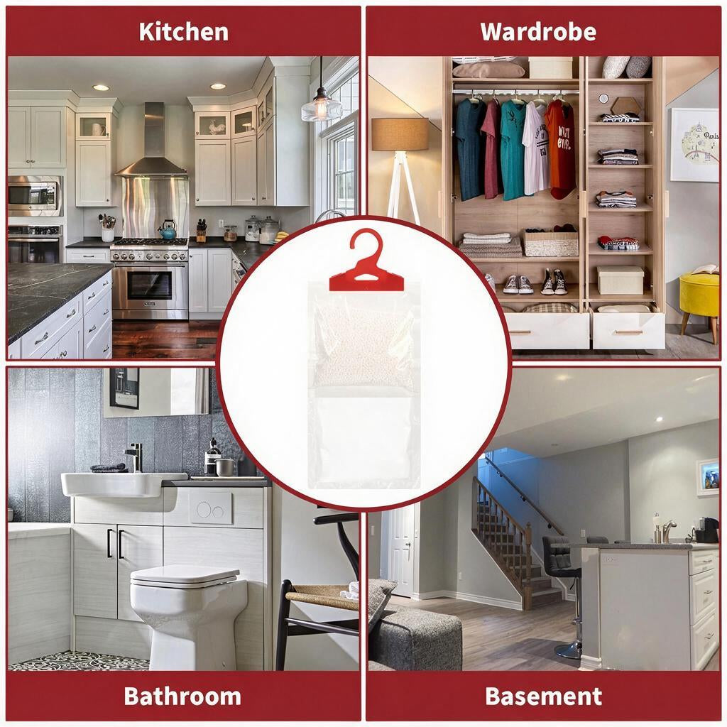 Use in the kitchen, wardrobe, bathroom or basement
