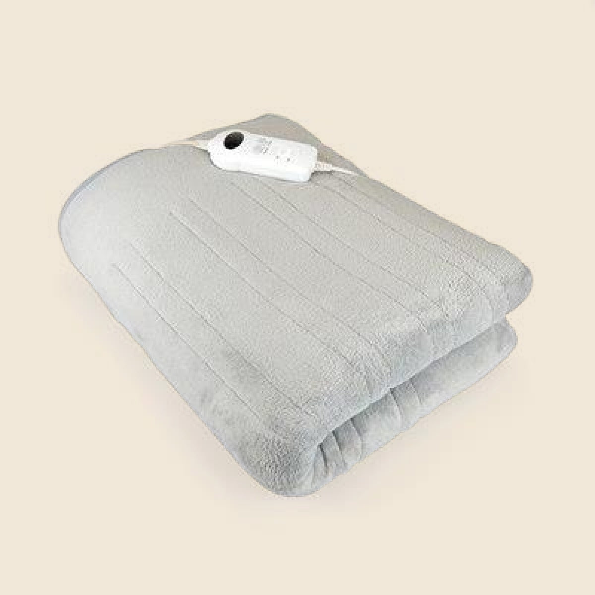 Extra Large Heated Throw Blanket with Timer, 180 x 130cm, Grey - APA Pure Living