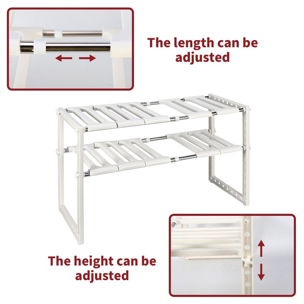 Expandable 2-Tier Under Sink Organiser