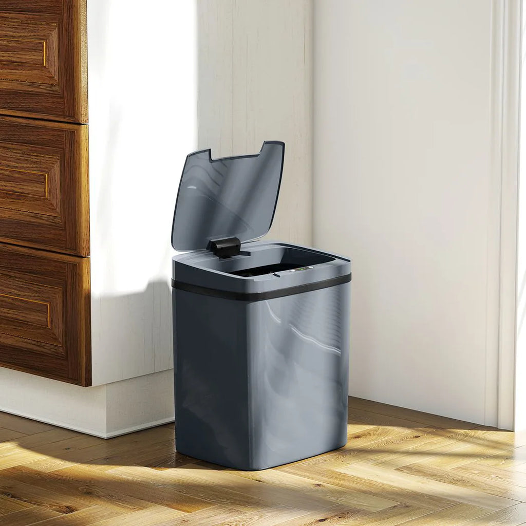 15L Touch-Free Sensor Bin, Grey