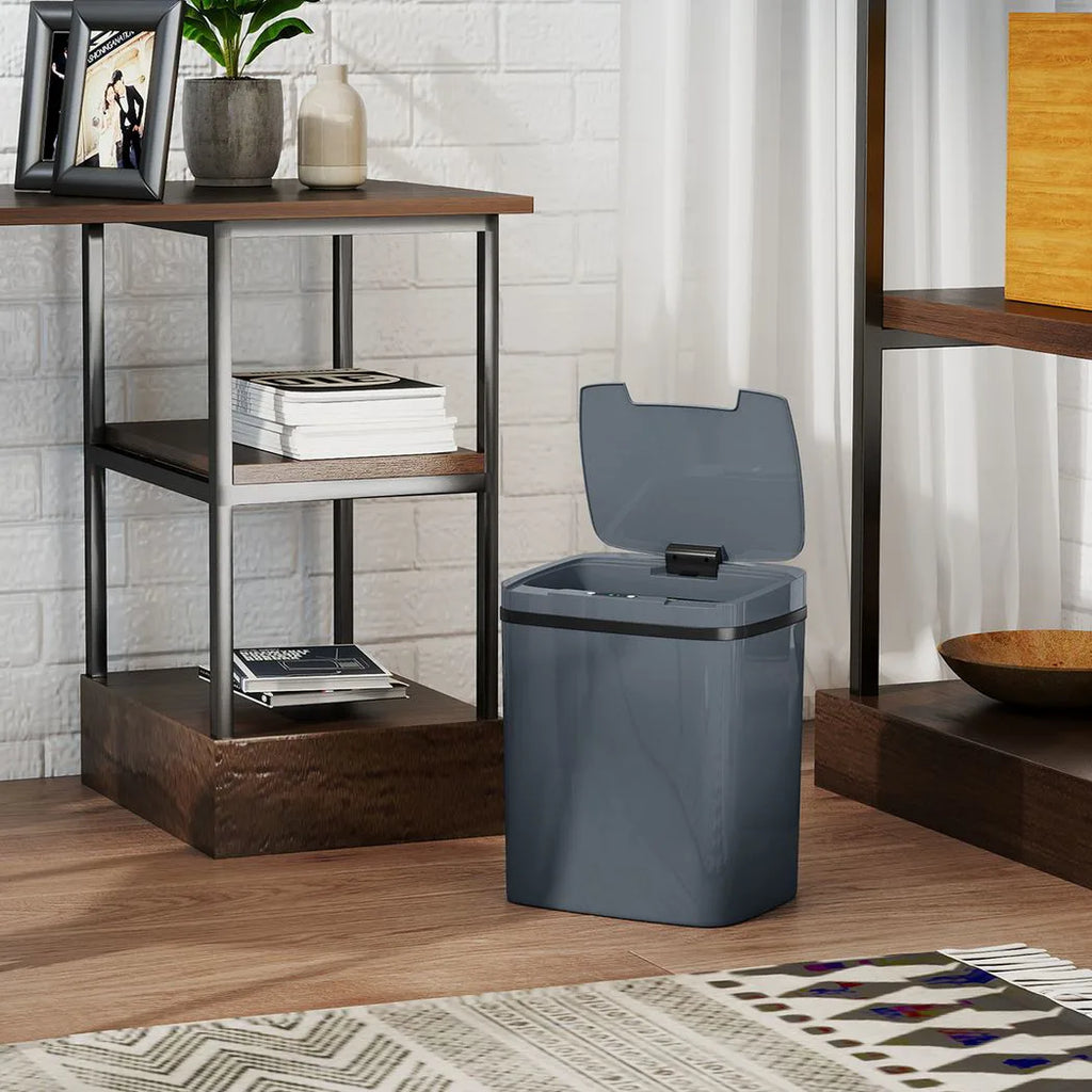 15L Touch-Free Sensor Bin, Grey