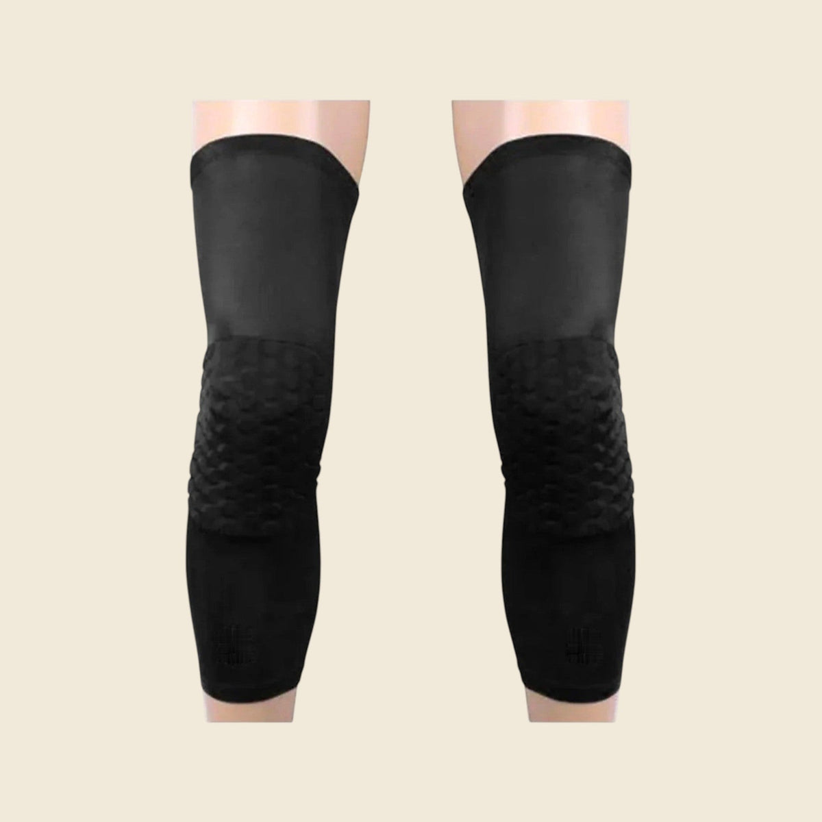 Knee Compression Sleeve, Large, Black - view 2