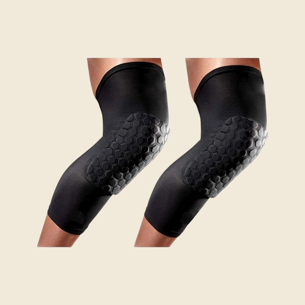 Knee Compression Sleeve, Large, Black - view 3