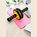 Double Wheel Ab Roller with Knee Pad