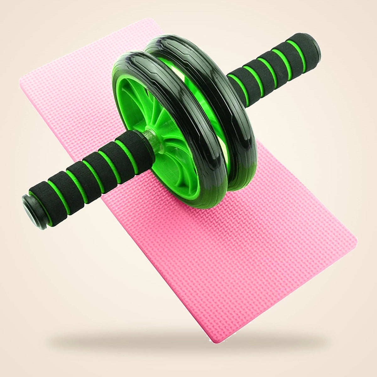 Double Wheel Ab Roller with Knee Pad - view 4