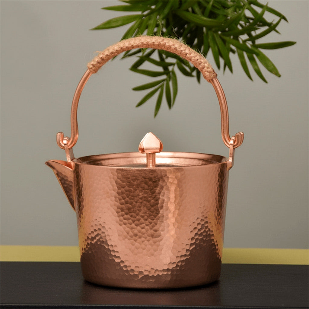 Hammered Copper Kettle, 1 L - view 2