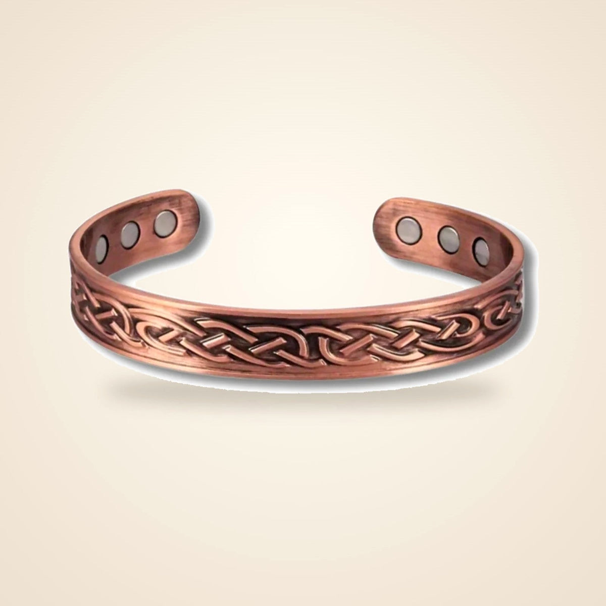 Men's Celtic Copper Bangle - view 2
