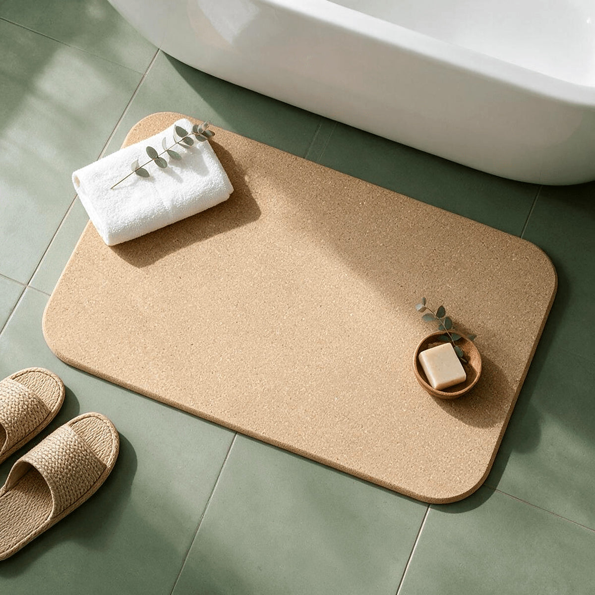 Cork Bath Mat - view 2