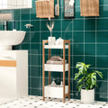 3-Tier Bamboo Bathroom Shelves