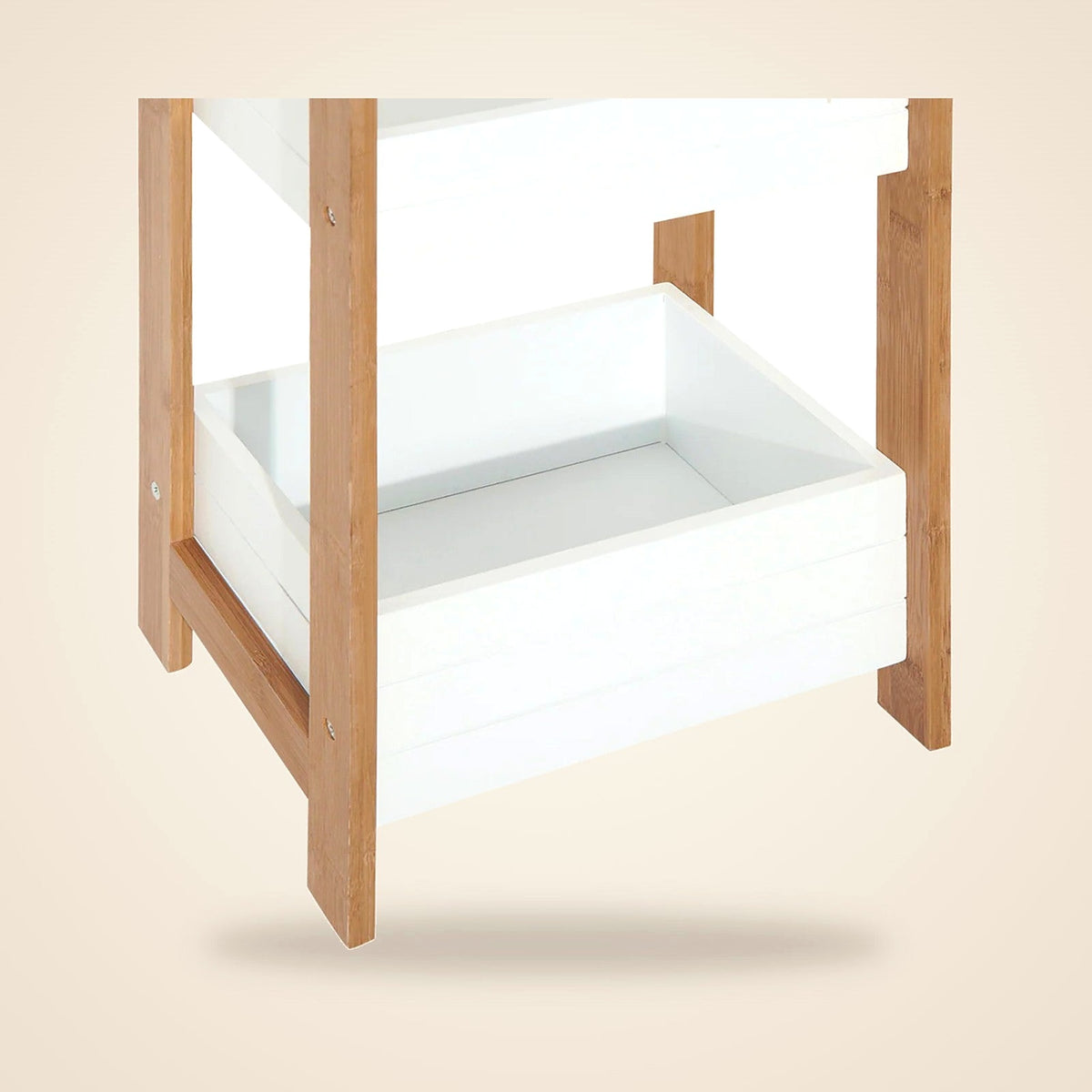 3-Tier Bamboo Bathroom Shelves - view 5
