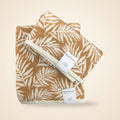 Botanical Leaf Turkish Cotton Jacquard Towel - view 3