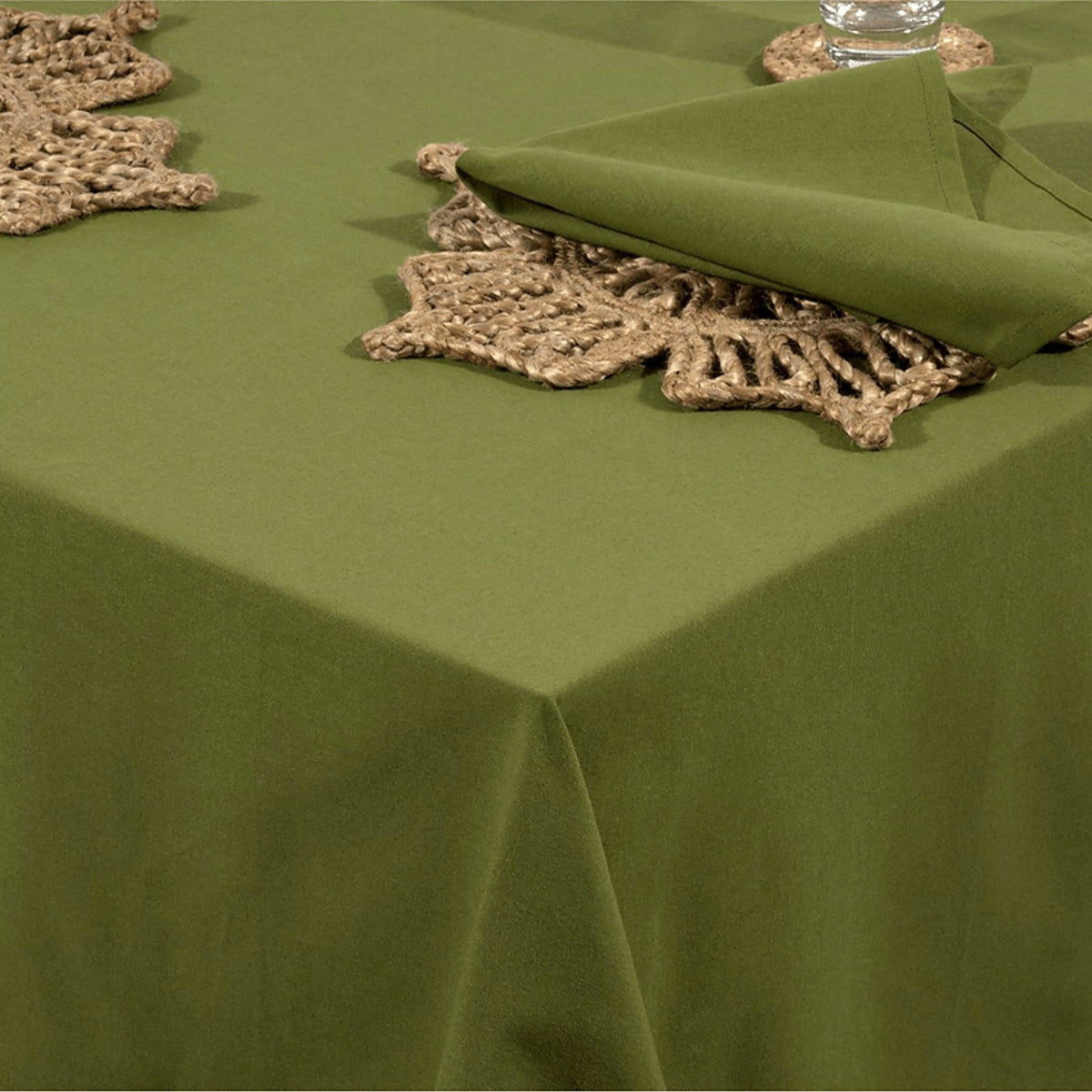 Jute Star Placemats, Natural, Set of 2 - view 4
