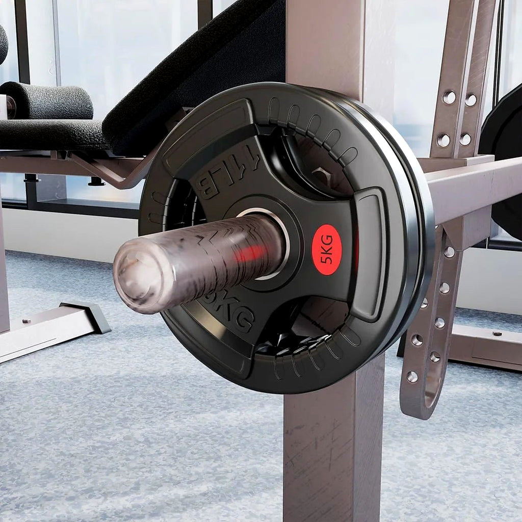Olympic Weight Plates with Tri-Grips, 2 × 5 kg - view 4