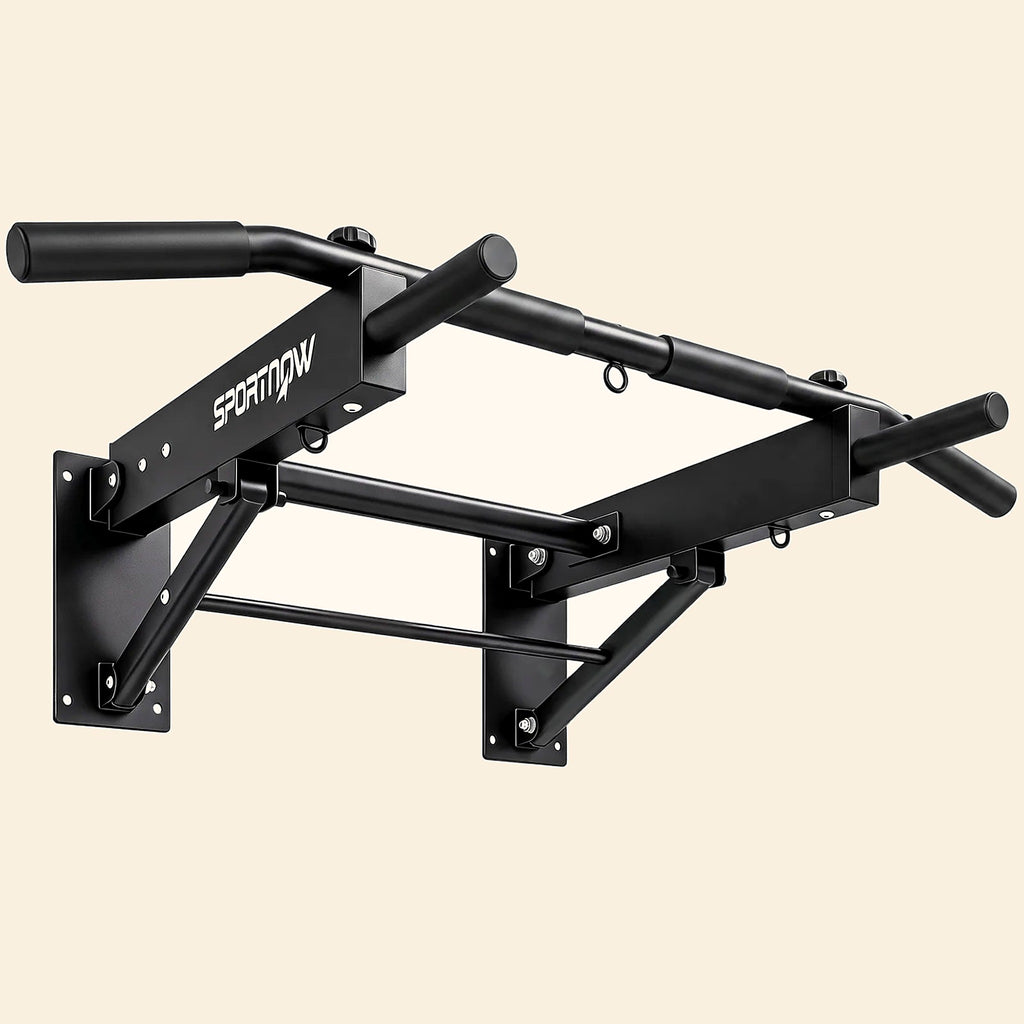 Wall-Mounted Folding Pull-Up Bar