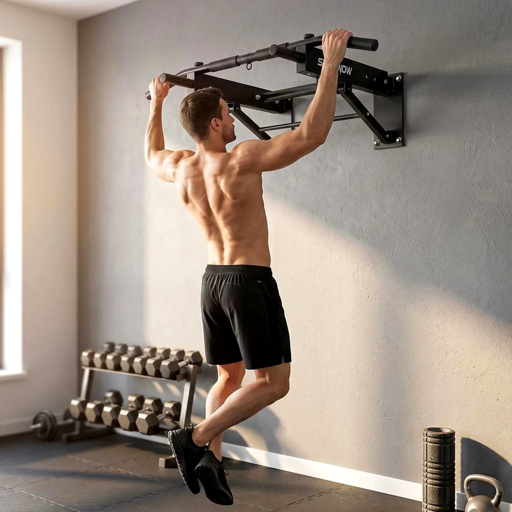 Wall-Mounted Folding Pull-Up Bar - view 2