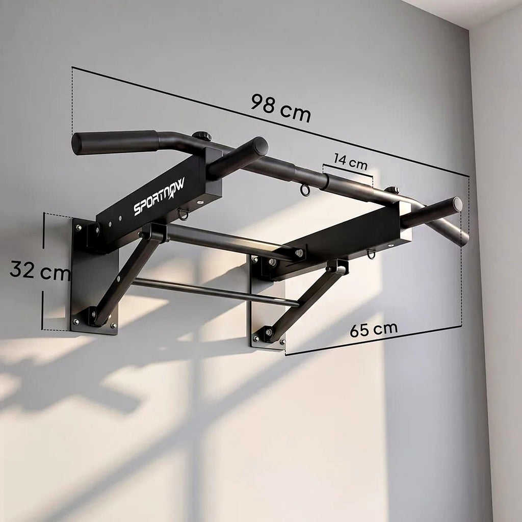 Wall-Mounted Folding Pull-Up Bar - view 3