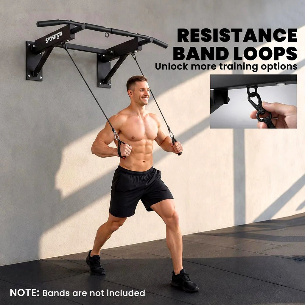 Wall-Mounted Folding Pull-Up Bar - view 4