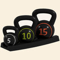 Kettlebell Set with Storage Tray, 2.2, 4.5 and 6.8 kg