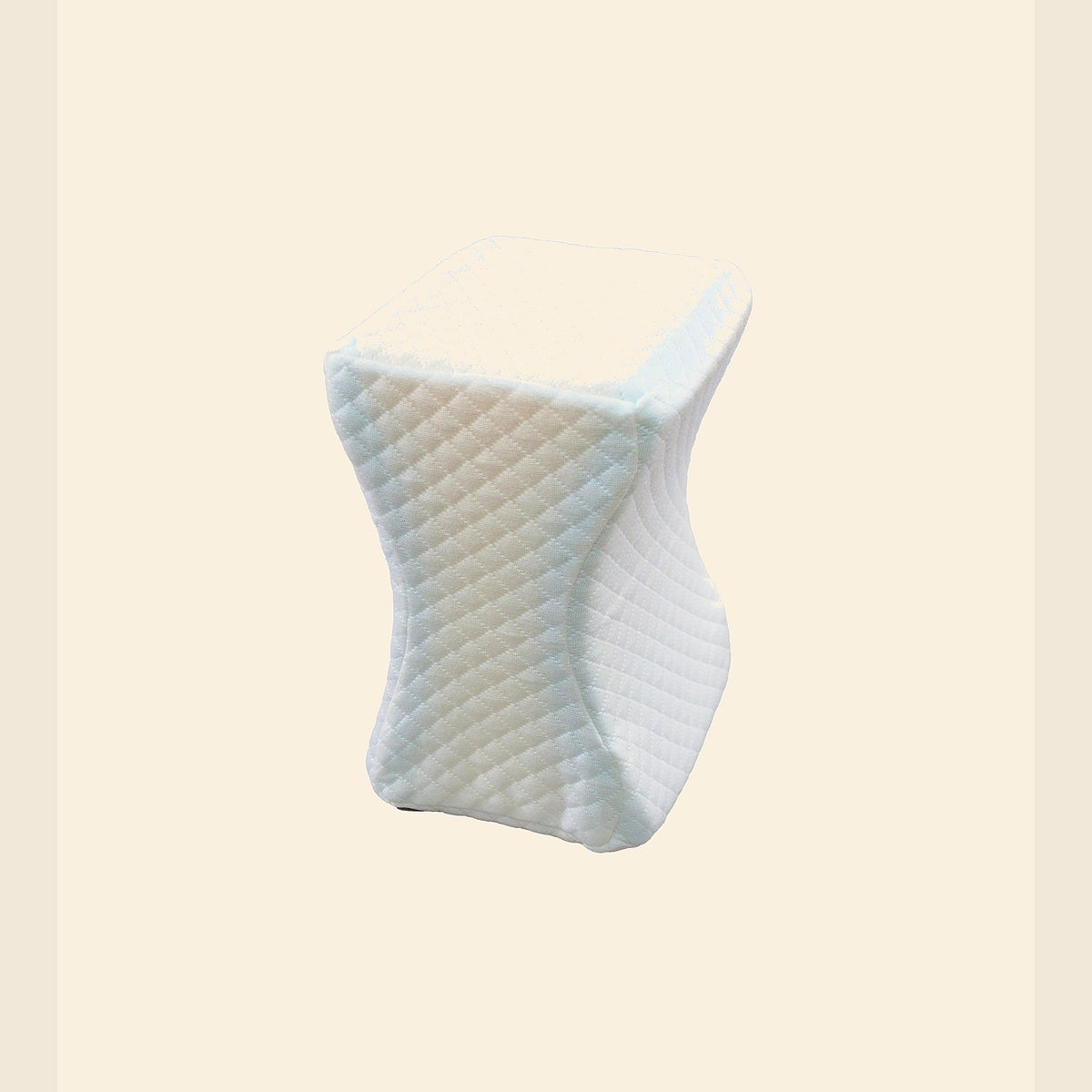 Knee pillow shown from the end