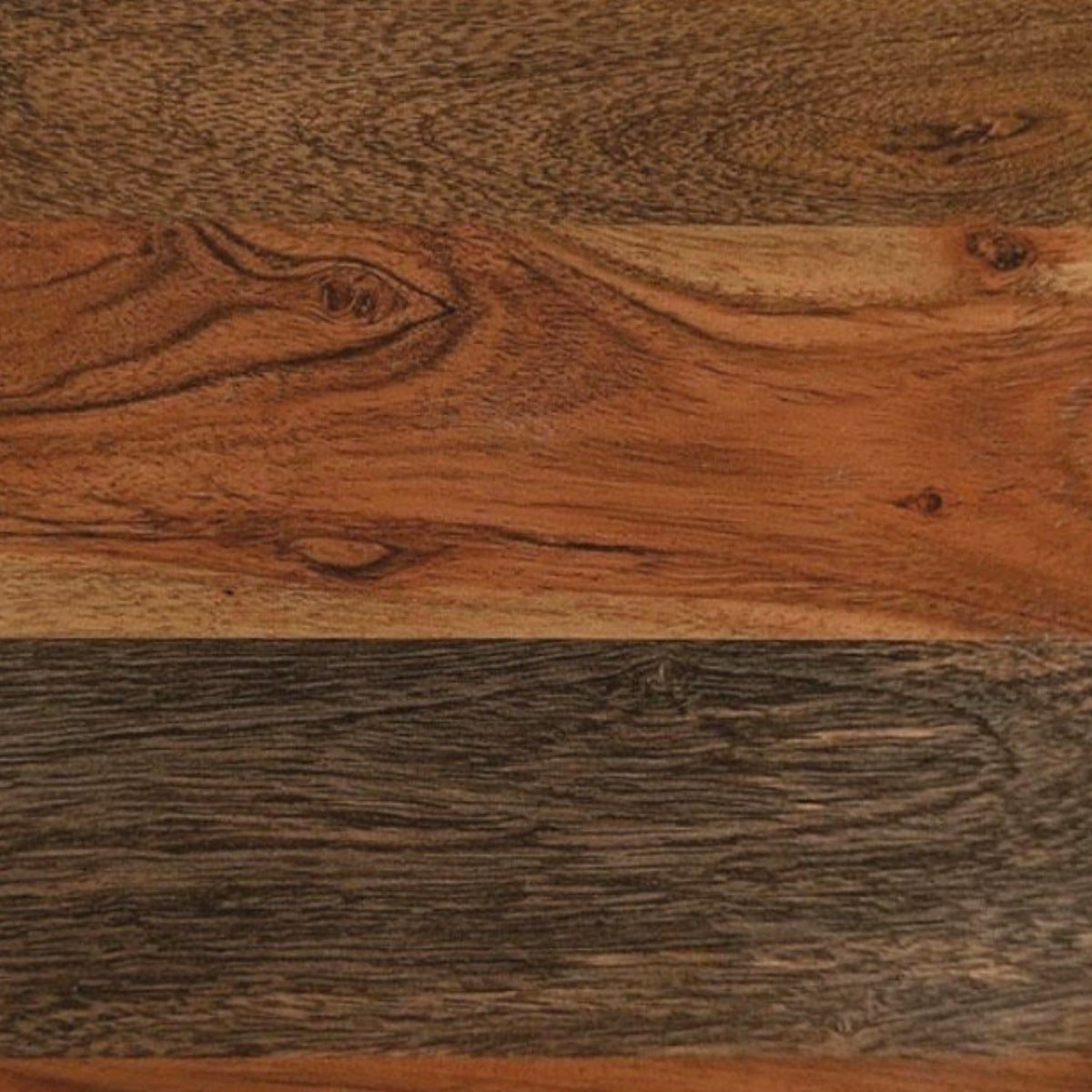Close-up of the wood grain