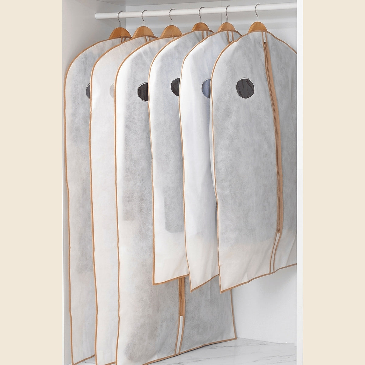 Breathable Garment Covers, Set of 6