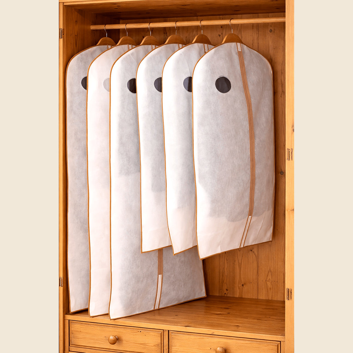 Breathable Garment Covers, Set of 6 - view 4