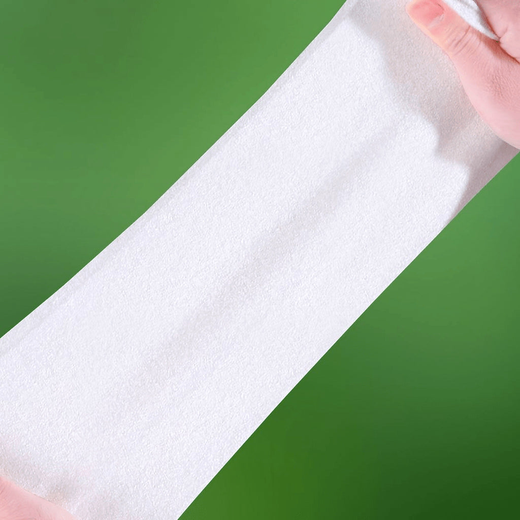 Close-up of the soft bamboo kitchen towel sheets