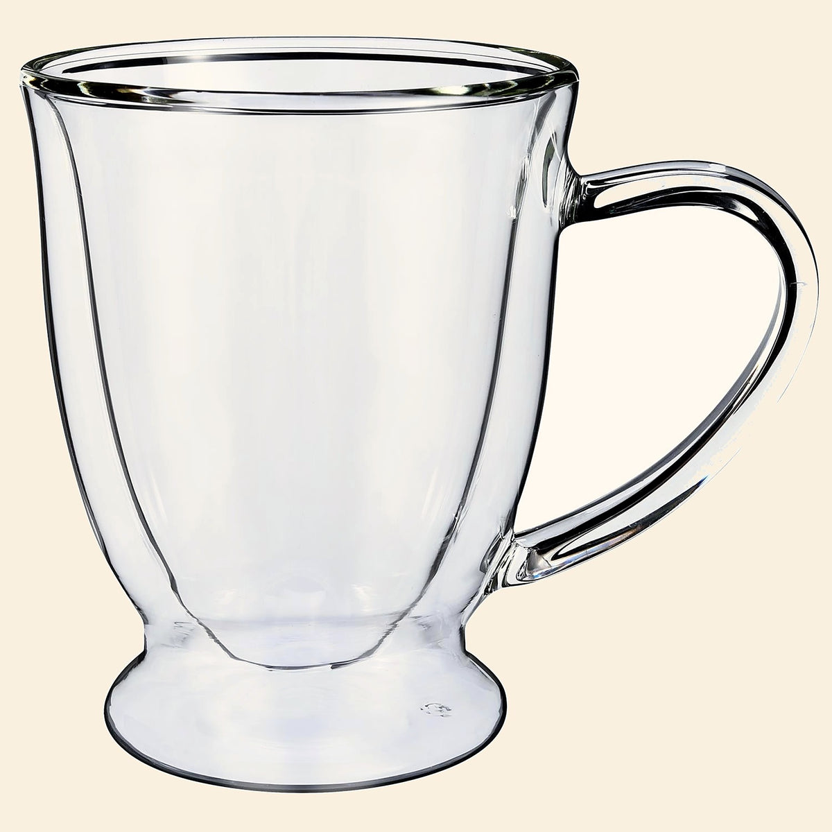 Double-walled glass cup, 270 ml