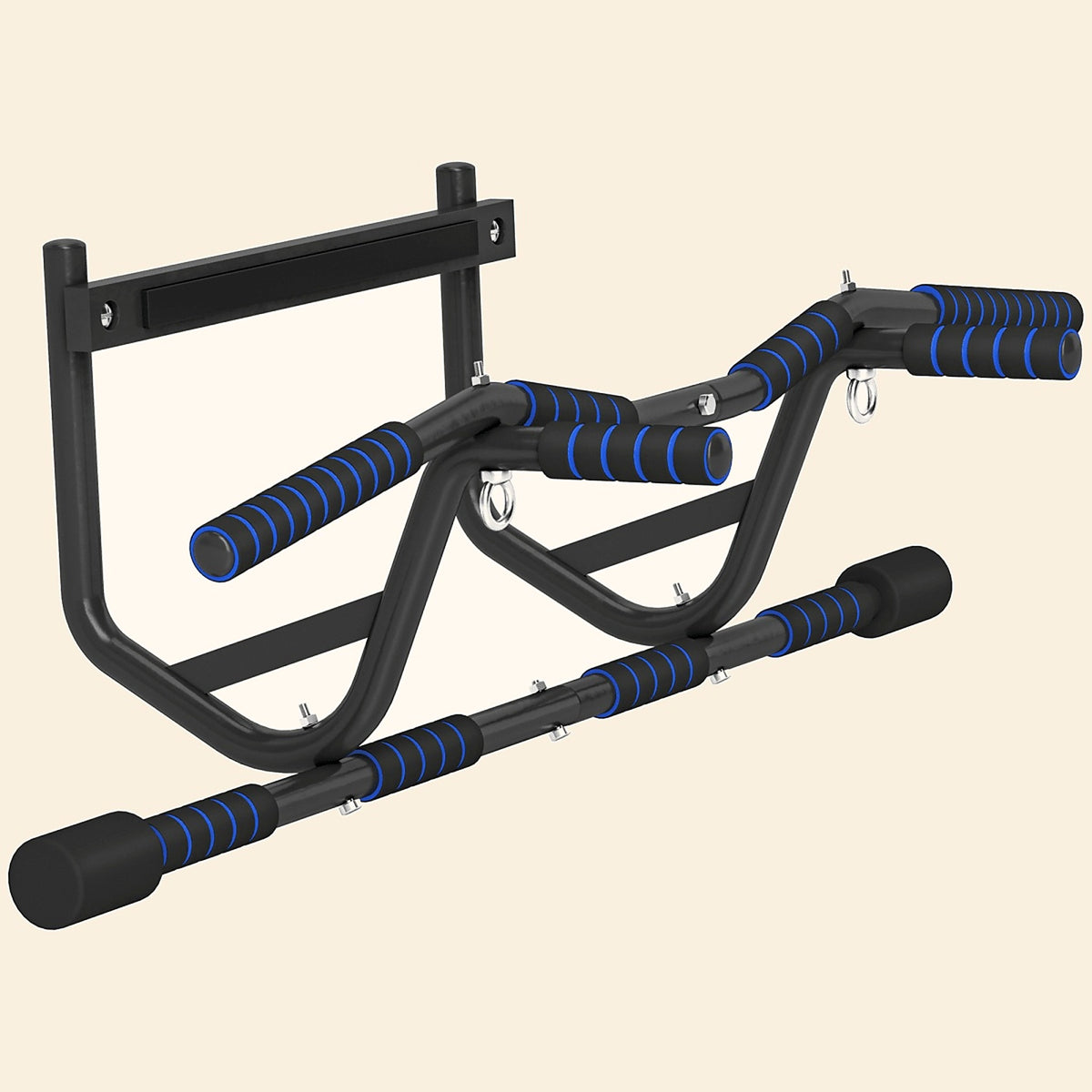 Multi-Grip Doorway Pull-Up Bar