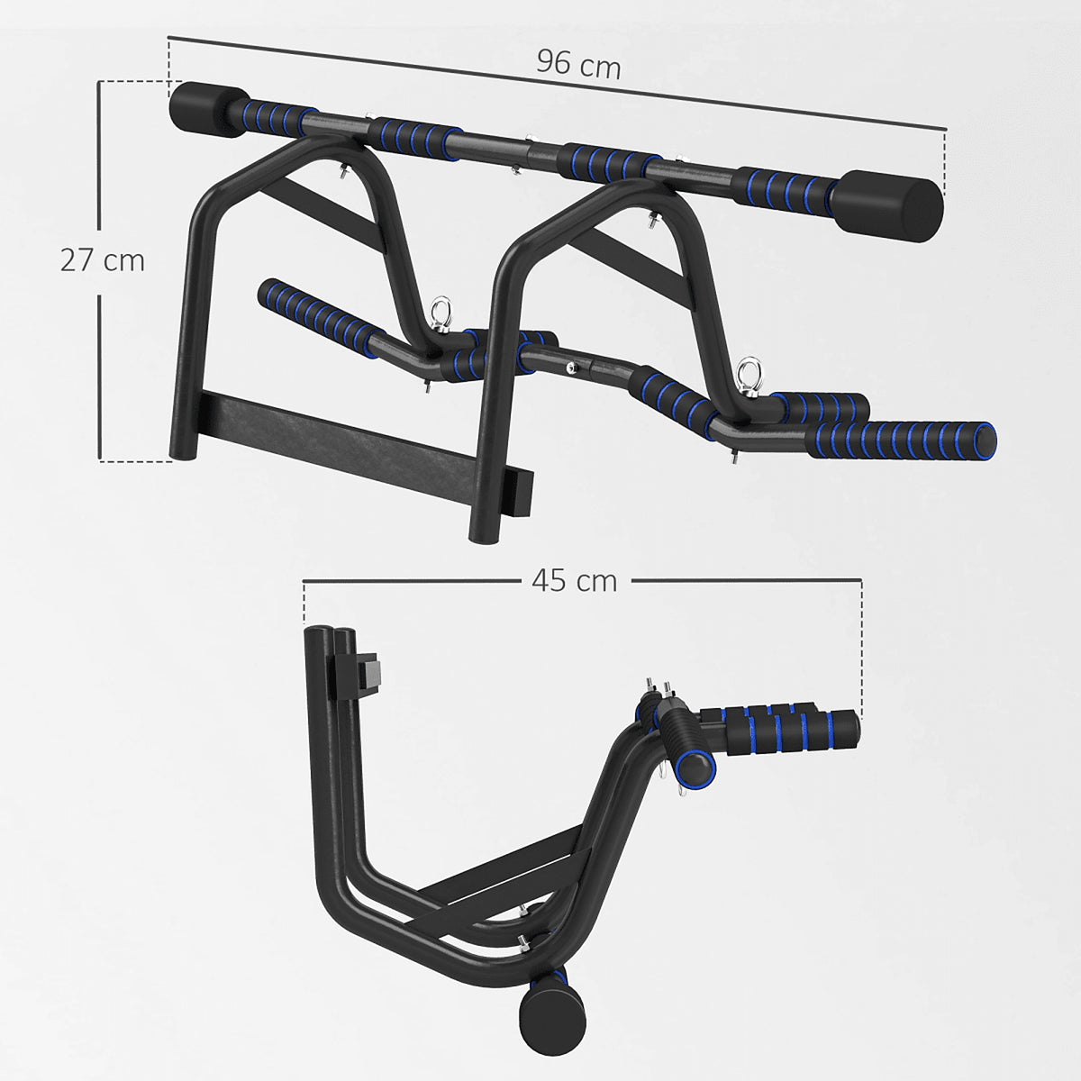 Multi-Grip Doorway Pull-Up Bar - view 3
