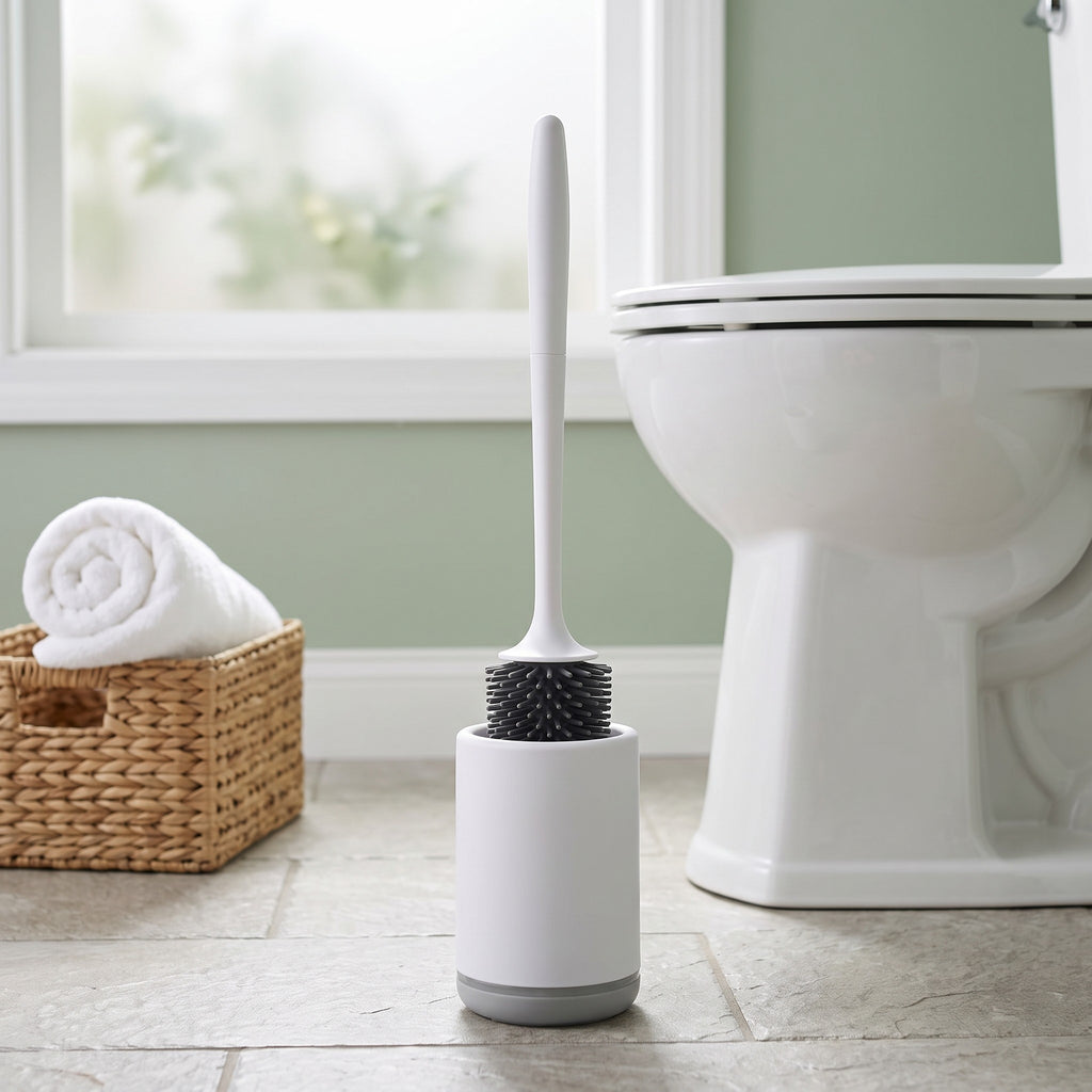 Toilet Brush with Quick-Dry Holder - view 2