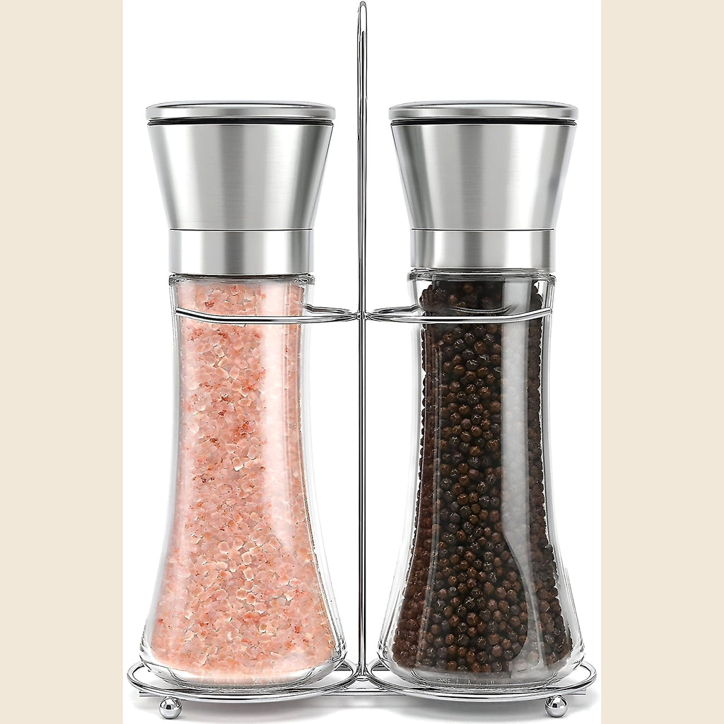 Salt and pepper grinder set
