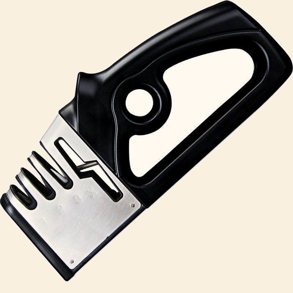 4-in-1 knife and scissor sharpener