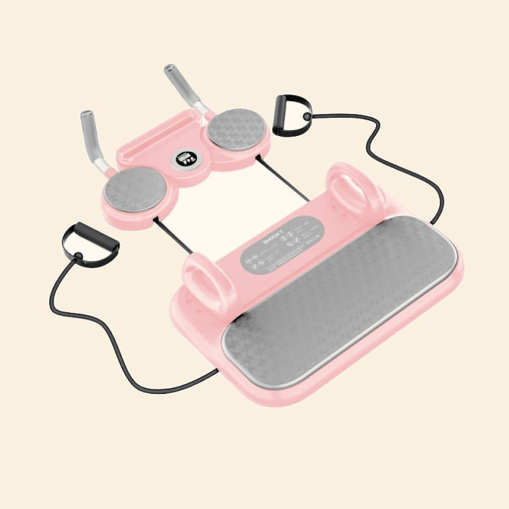 Multi-function push-up board with resistance cords
