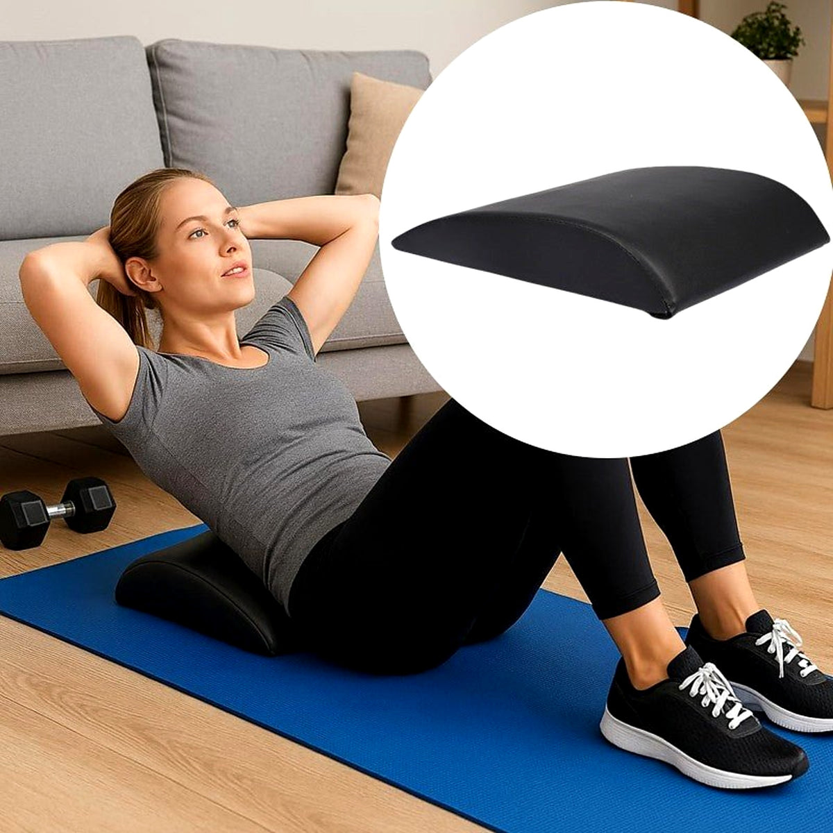 Contoured Ab Mat for Sit-Ups - view 2