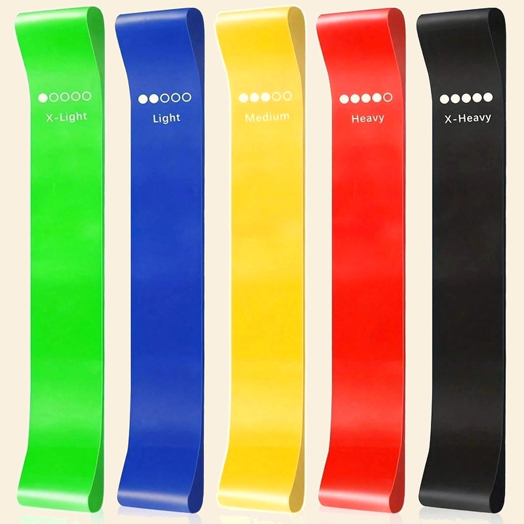 Resistance loop bands, set of 5
