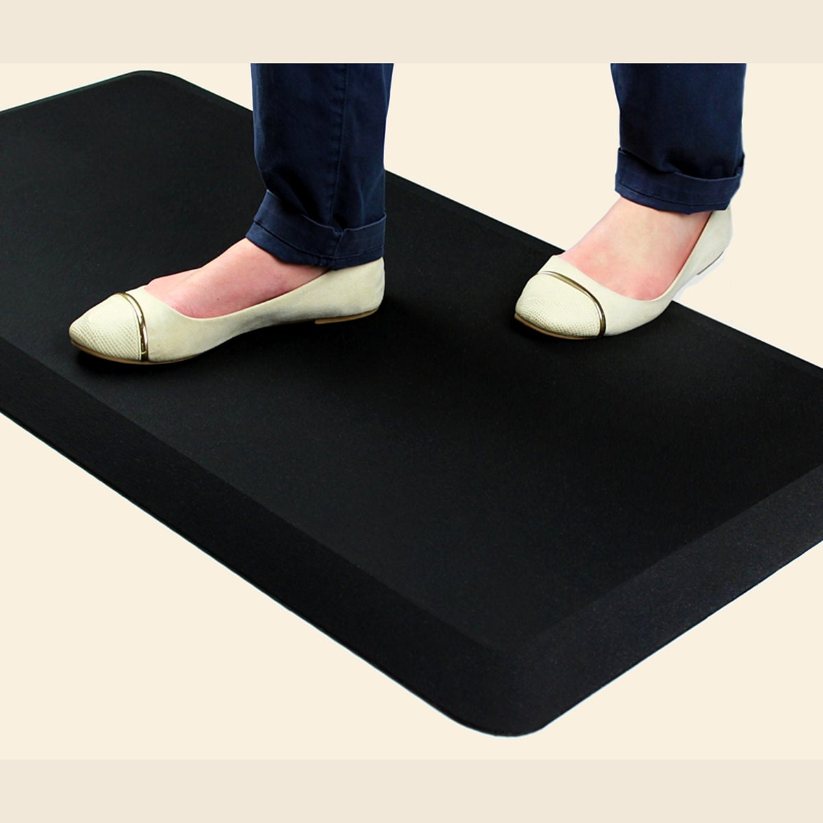 Active Standing Mat, 50 × 100 cm, Black - view 4