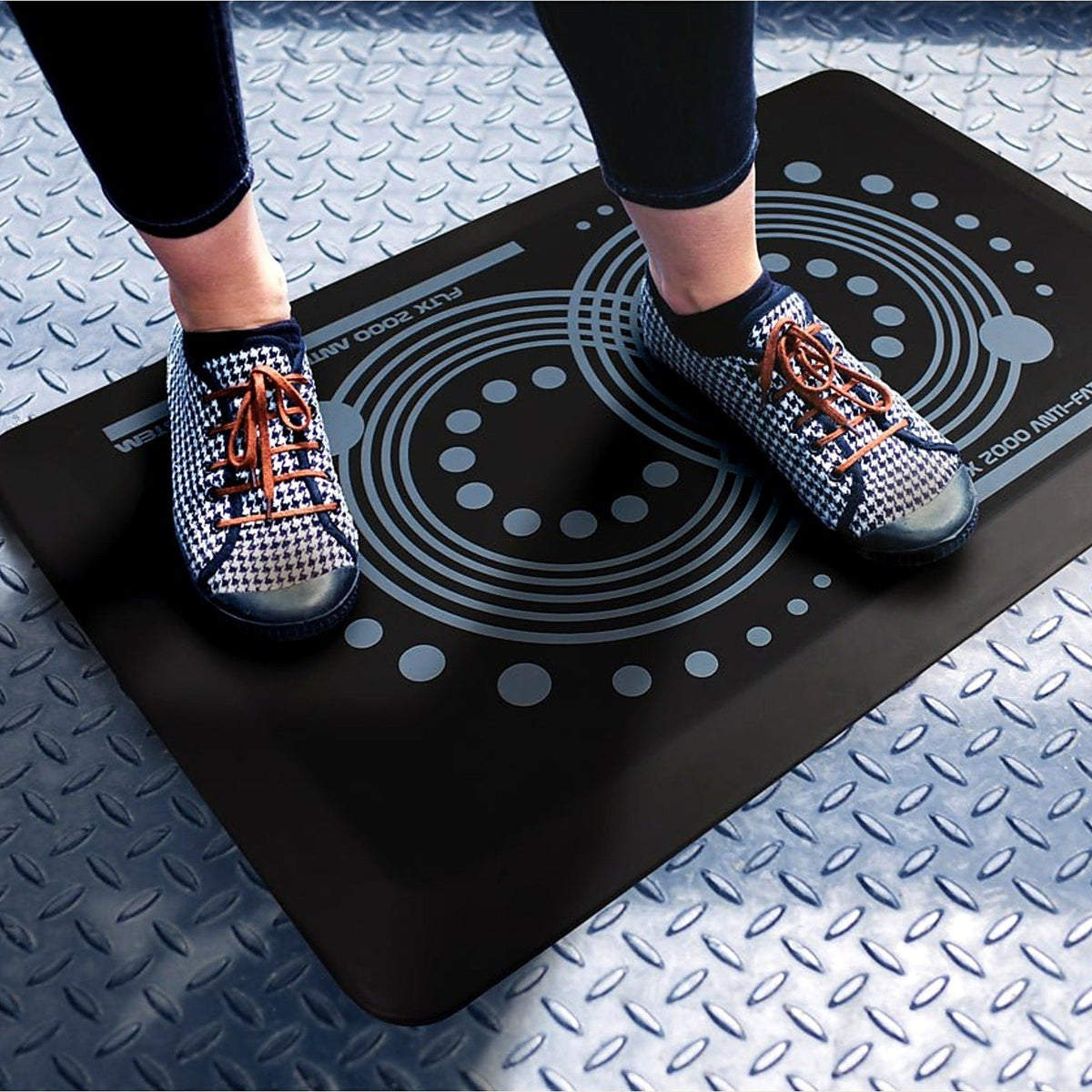 Active Standing Mat, 50 × 80 cm, Black - view 2
