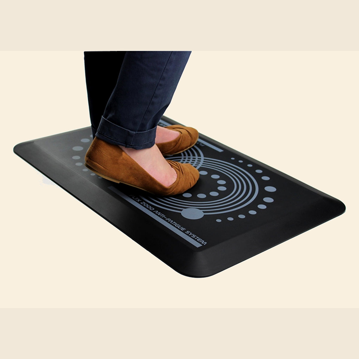 Active Standing Mat, 50 × 80 cm, Black - view 3