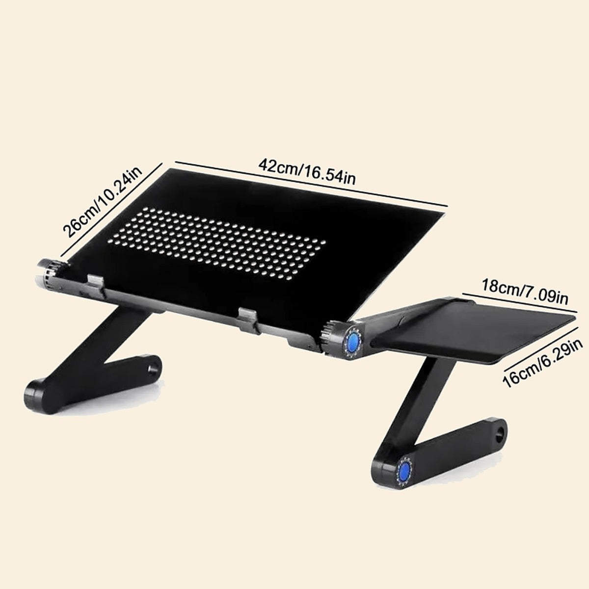 Adjustable Folding Laptop Table - view 2