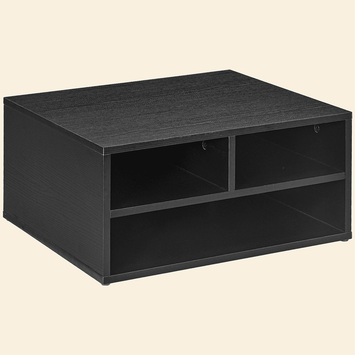 Desktop Printer Stand with 3 Compartments - view 2