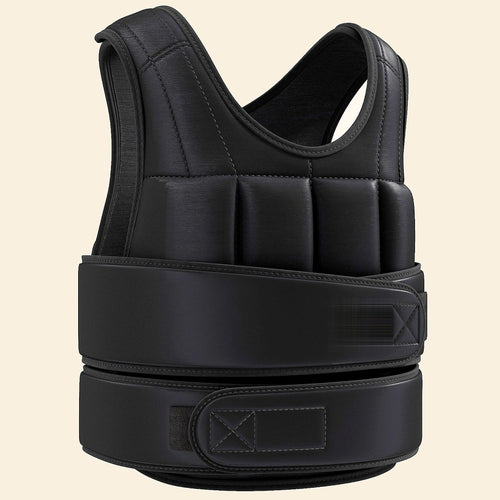 10 kg Adjustable Weighted Vest, Black